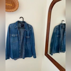Zara denim shirt